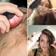 HAIR JAZZ Hiuspohjan hieromisväline -hierontalaite hiusten kasvua edistävä kosteusemulsio -voiteelle + kosteusemulsio!